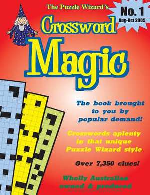 Crossword Magic No. 1 de The Puzzle Wizard