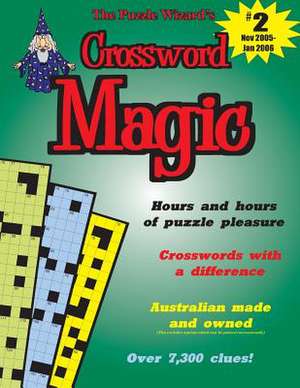 Crossword Magic No. 2 de The Puzzle Wizard