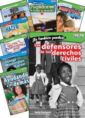 Time for Kids Social Studies Grades 2-3 Spanish, 8-Book Set de Multiple Authors