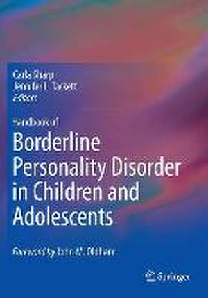 Handbook of Borderline Personality Disorder in Children and Adolescents de Carla Sharp