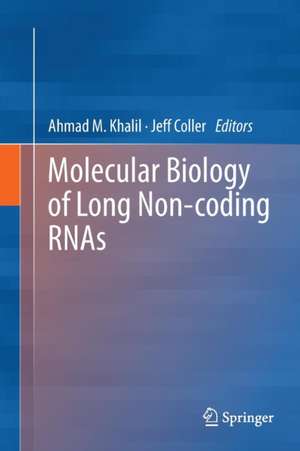 Molecular Biology of Long Non-coding RNAs de Ahmad M. Khalil