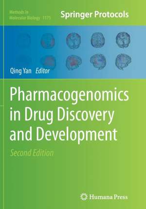 Pharmacogenomics in Drug Discovery and Development de Qing Yan