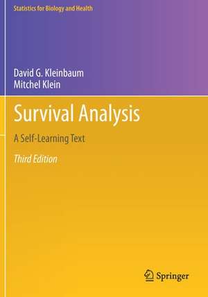 Survival Analysis: A Self-Learning Text, Third Edition de David G. Kleinbaum