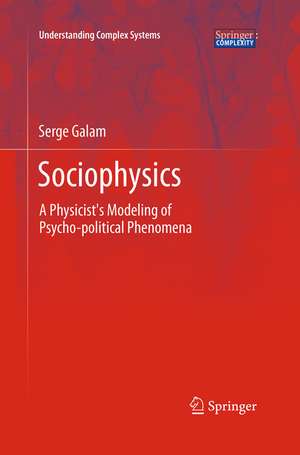 Sociophysics de Serge Galam