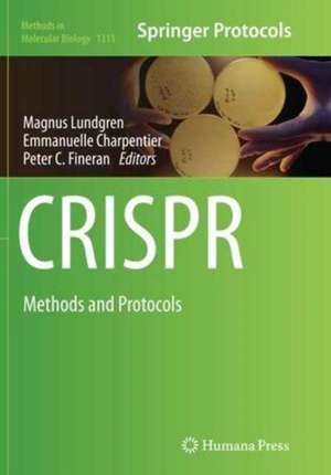 CRISPR: Methods and Protocols de Magnus Lundgren