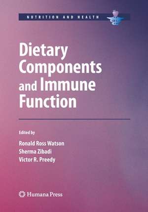 Dietary Components and Immune Function de Ronald Ross Watson