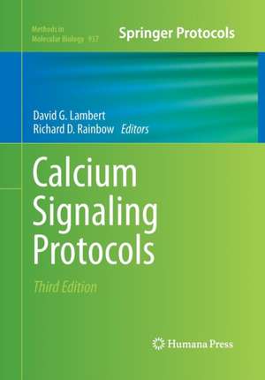 Calcium Signaling Protocols de David G. Lambert