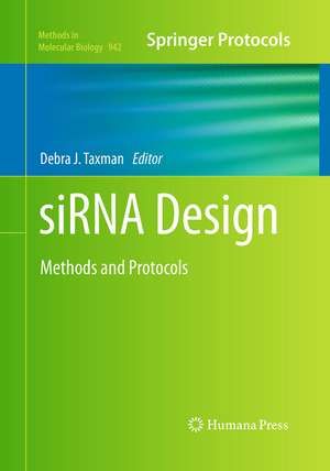 siRNA Design de Debra J. Taxman