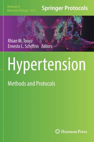 Hypertension: Methods and Protocols de Rhian M. Touyz