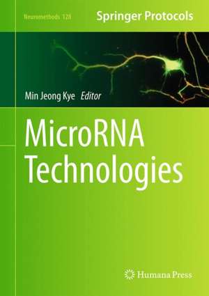 MicroRNA Technologies de Min Jeong Kye