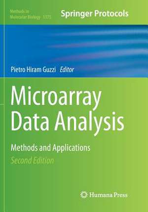 Microarray Data Analysis: Methods and Applications de Pietro Hiram Guzzi