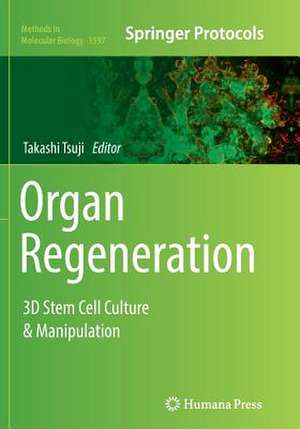 Organ Regeneration: 3D Stem Cell Culture & Manipulation de Takashi Tsuji