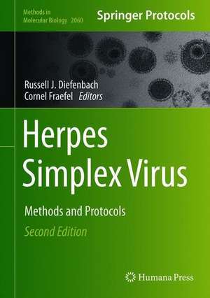 Herpes Simplex Virus: Methods and Protocols de Russell J. Diefenbach