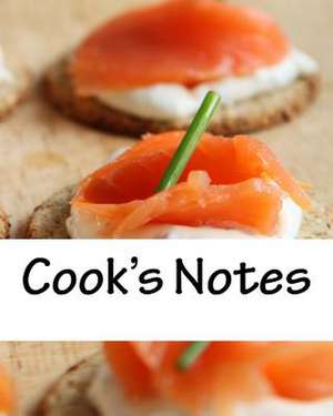 Cook's Notes de Marian Blake