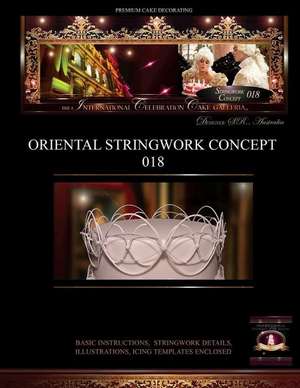 Premium Cake Decorating;oriental Stringwork Concept 018 de Beverley Way