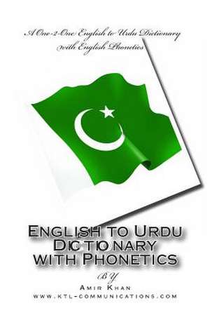 English to Urdu Dictionary with Phonetics de Amir Khan