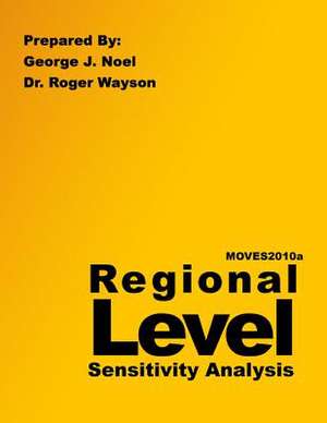 Moves2010a Regional Level Sensitivity Analysis de Volpe National Transportation Systems Ce