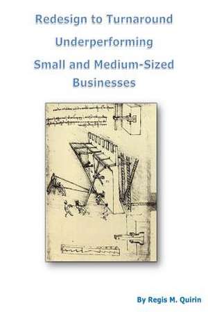 Redesign to Turnaround Underperforming Small and Medium-Sized Businesses de MR Regis M. Quirin