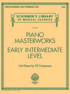 Piano Masterworks - Early Intermediate Level de Hal Leonard Corp