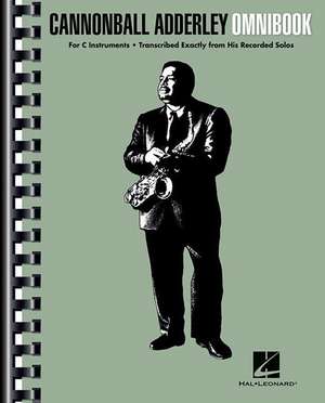 Cannonball Adderley - Omnibook de Cannonball Adderley