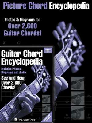 Guitar Picture Chord Encyclopedia Pack: Includes the Picture Chord Encyclopedia Book and Guitar Chord Encylopedia DVD de Hal Leonard Corp