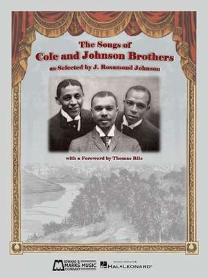 The Songs of Cole and Johnson Brothers de James Weldon Johnson