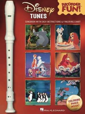 Disney Tunes - Recorder Fun! de Hal Leonard Corp