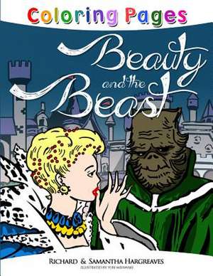 Beauty and the Beast Coloring Pages de Richard Hargreaves