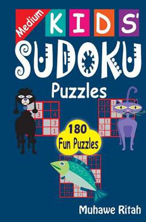 Medium Kids' Sudoku Puzzles de R. Muhawe