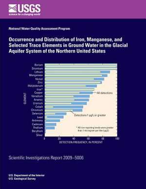 Occurrence and Distribution of Iron, Manganese, and Selected Trace Elements in Ground Water in the Glacial Aquifer System of the Northern United State de U. S. Department of the Interior