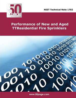 Performance of New and Aged Residential Fire Sprinklers de Nist