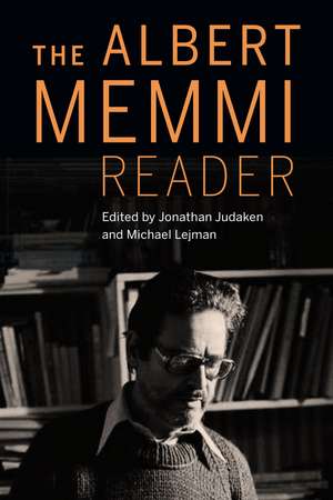 The Albert Memmi Reader de Albert Memmi