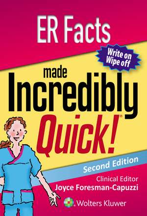 ER Facts Made Incredibly Quick de Lippincott Williams & Wilkins