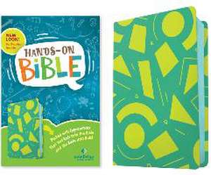 NLT Hands-On Bible, Third Edition (Leatherlike, Green Lines and Shapes) de Tyndale