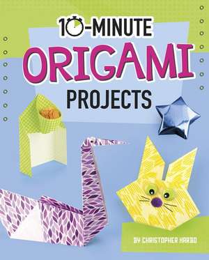 10-Minute Origami Projects de Christopher Harbo