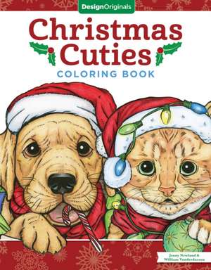 Christmas Cuties Coloring Book de Jenny Newland