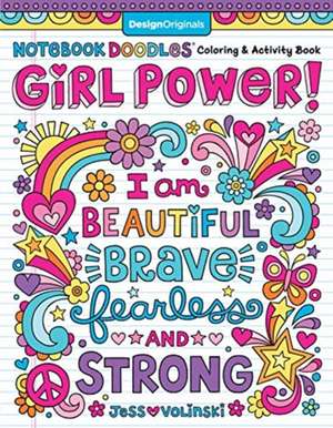 Notebook Doodles Girl Power! de Jess Volinski