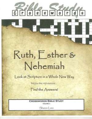 Crosswords Bible Study de Sharon Lanz