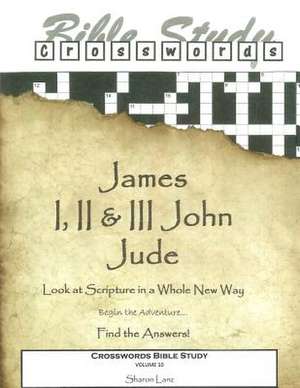 Crosswords Bible Study de Sharon Lanz
