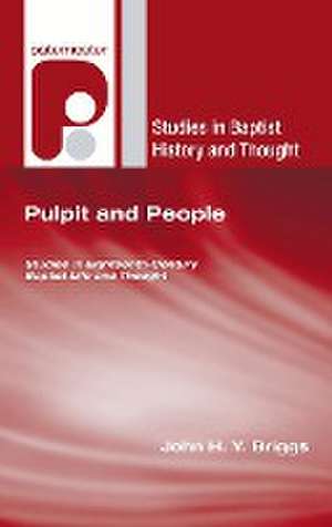 Pulpit and People de John H Y Briggs