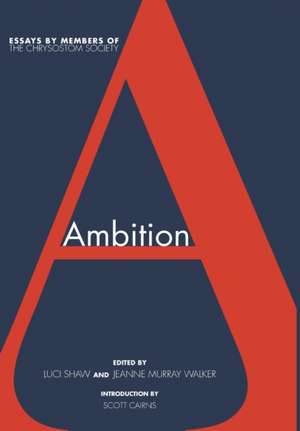 Ambition de Scott Cairns