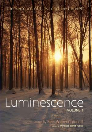 Luminescence, Volume 1 de C. K. Barrett