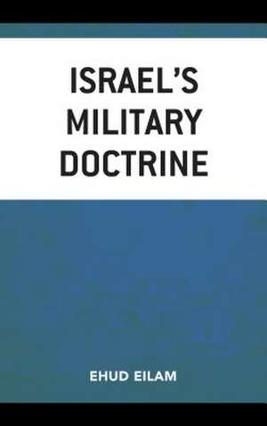 ISRAEL S MILITARY DOCTRINE