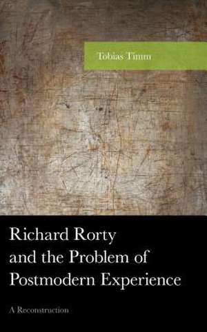 RICHARD RORTY AMP THE PROBLEM OFCB de Tobias Timm