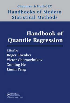 Handbook of Quantile Regression de Roger Koenker