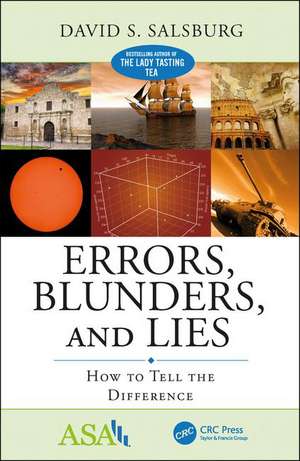 Errors, Blunders, and Lies: How to Tell the Difference de David S. Salsburg