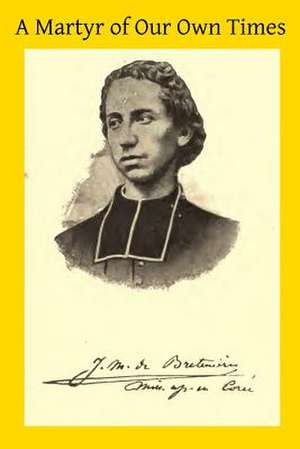 A Martyr of Our Own Times de Rev Msgr De Hulst