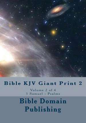 Bible KJV Giant Print 2 de Publishing, Bible Domain