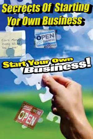 Secrets to Starting Your Own Business de Dr Dave Cambrigton