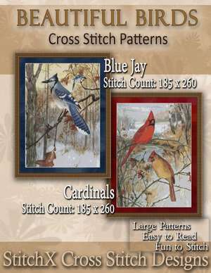 Beautiful Birds Cross Stitch Patterns de Tracy Warrington